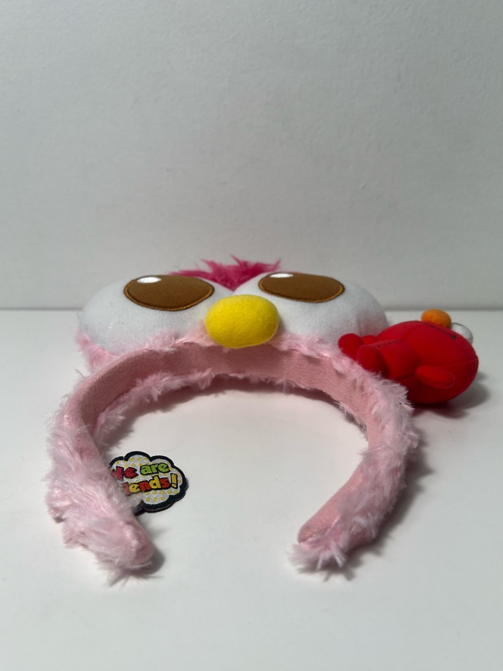 Universal Studios Japan Usj Sesame Street Moppy Elmo Fluffy Plush Ears Headband View 4